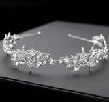 Star Crown New Hair Band Wedding Hair Accessories Bridal Jewelry - V.I.P Digital Presence