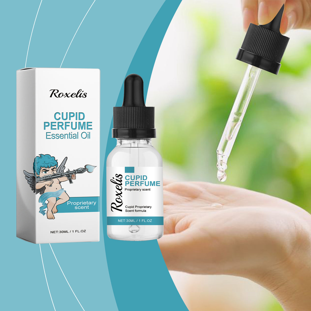 Cupid Series Cologne Natural Long-Lasting Fresh Fragrance Fragrance Fragrance Date Fragrance Portable Perfume - V.I.P Digital Presence