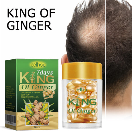 King Of Ginger, Hair Root Nourishing And Thickening Hair Strong Anti-Scalp Massage Treatment Capsule - V.I.P Digital Presence