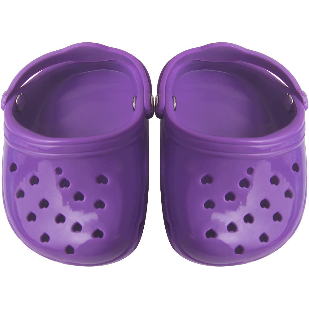 Heart Shaped Pet Dog Hole Shoes Silica Gel Wear-Resistant Breathable Slippers Dog Sandals Pet Decorations