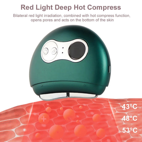 Electric Gua Sha Body Massager Heated Vibration Massage Facial Scraping Tools Anti Wrinkles Double Chin Skin Face Lifting Device - V.I.P Digital Presence