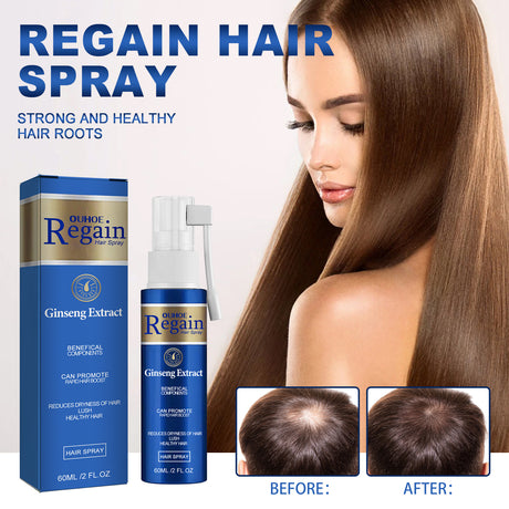 Regain Hair Spray, Moisturize And Repair Dry Hair And Frizz, Strengthen Hair And Prevent Hair Loss - V.I.P Digital Presence