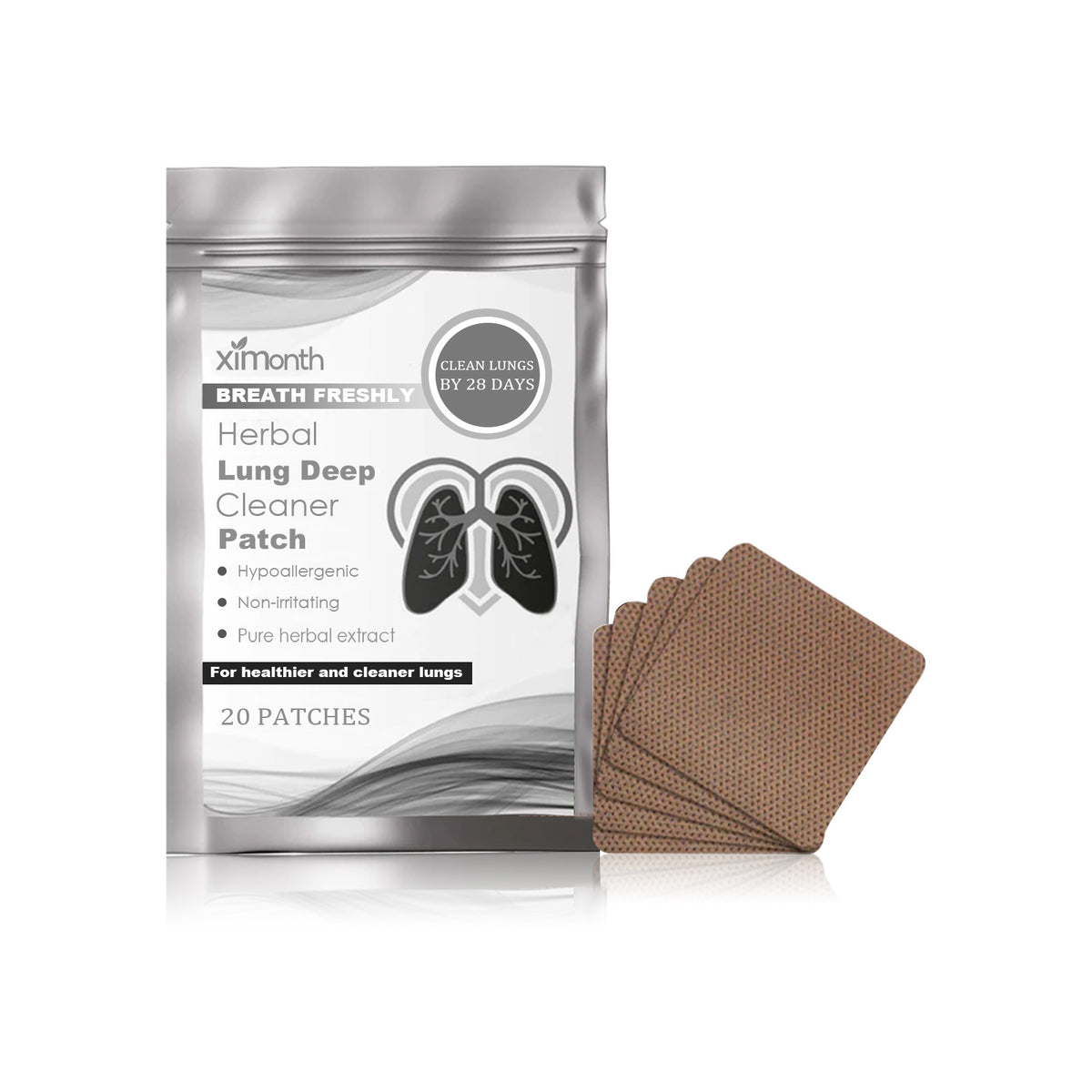 Herbal Lung Deep Cleaner Patch, Relieve Fatigue And Discomfort Relax Body Care Patch - V.I.P Digital Presence