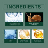 Snail Firming Serum Highly Hydrates, Removes Wrinkles And Delicate Skin Repair, Moisturizes And Rejuvenates Skin