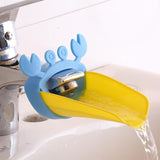 Crab Cartoon Faucet Extension Children's Guide Sink Hand Sanitizer