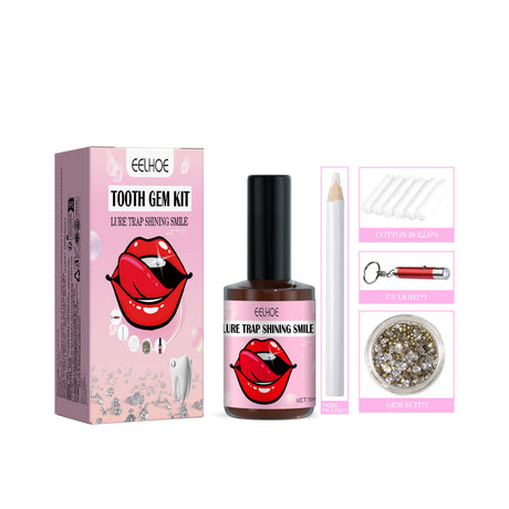 Teeth Gem Set, White Teeth Easy To Remove And Install Beautiful And Solid Gem Set - V.I.P Digital Presence
