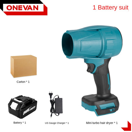 Brushless turbocharged storm blower and snow blower compatible with Makita battery 18V high power - V.I.P Digital Presence