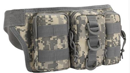 Black Hawk Commandos Waist Bag 3-Sack Portable Waterproof camouflage pack for Travel workout sports outdoor - V.I.P Digital Presence