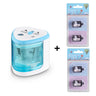 New Automatic pencil sharpener Two-hole Electric Switch Pencil Sharpener stationery Home Office School Supplies - V.I.P Digital Presence