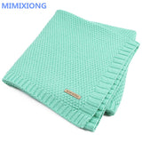 Baby Blanket Knitted Newborn Swaddle Wrap Blankets Super Soft Toddler Infant Bedding Quilt - V.I.P Digital Presence