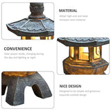 Solar-Powered Zen Garden Decor: Pagoda Lanterns & Statues - V.I.P Digital Presence