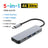 5-in-1 Type-C to HDMI Adapter USB C HUB 4K30Hz PD100W Docking Station USB-C 3.1 Splitter for MacBook iPad Pro Huawei USB 3.0 HUB - V.I.P Digital Presence