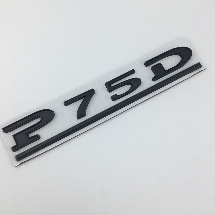 Applicable to Tesla car sticker MODEL3MODELS MODELX P75D P85D P90D P100D logo - V.I.P Digital Presence