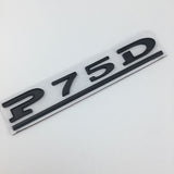 Applicable to Tesla car sticker MODEL3MODELS MODELX P75D P85D P90D P100D logo - V.I.P Digital Presence
