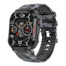 Three proof outdoor sports watch IP68 waterproof Bluetooth call health monitoring low-power TK25 smart watch - V.I.P Digital Presence