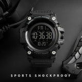 SKMEI 1384 Countdown Stopwatch Sport Watch Mens Watches Top Brand Luxury Men Wrist Watch Waterproof LED Electronic Digital Male Watch - V.I.P Digital Presence