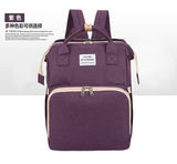 Portable Foldable Bed Mommy Bag For Going Out Lightweight And Large Capacity Mother And Baby Bag Backpack - V.I.P Digital Presence