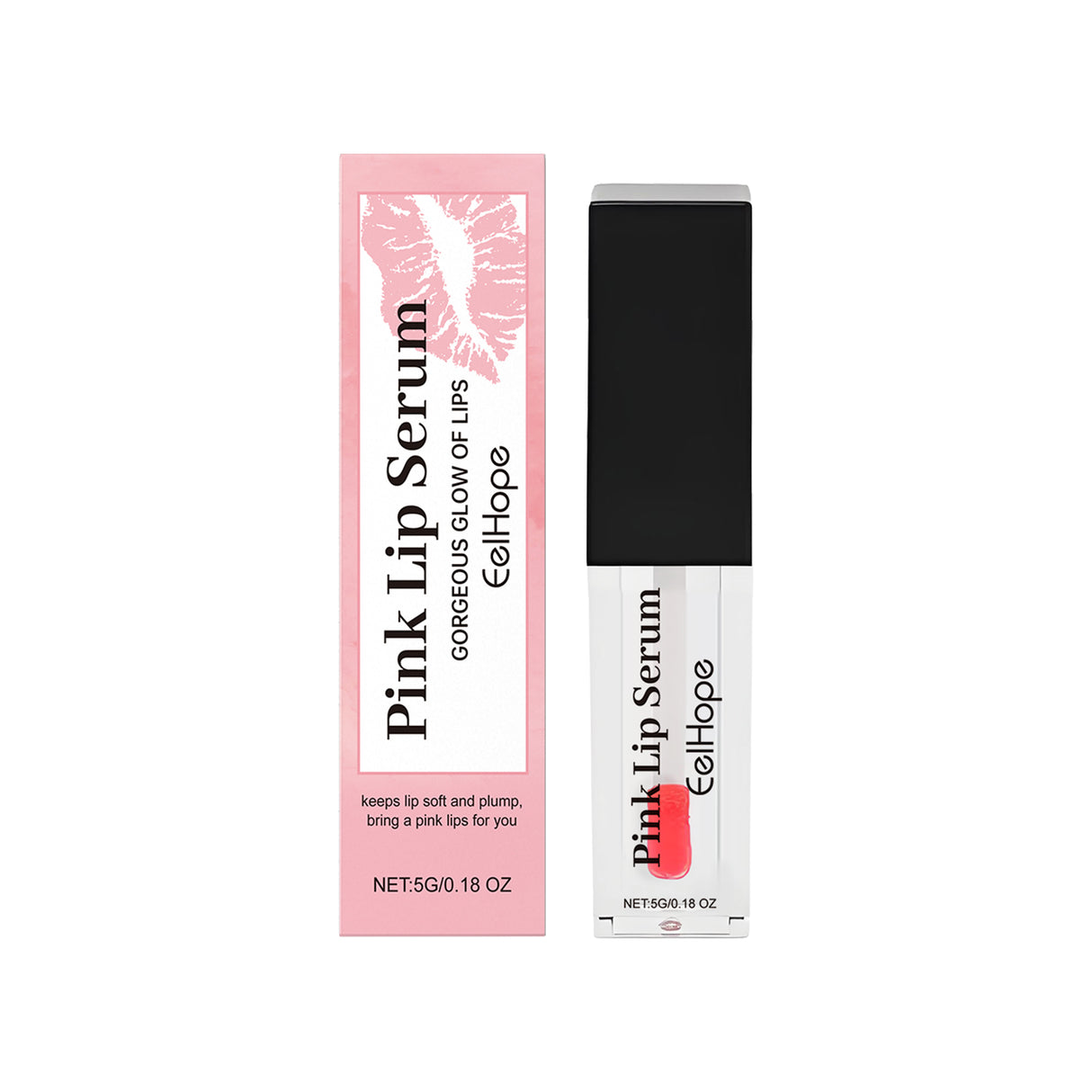 Pink Lip Oil Care Lip Skin Color Brightening Moisturizing Lip Moisturizing Lip Gloss