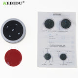 Control remoto inalámbrico Bluetooth para volante Kebidu, reproducción de música MP3 para teléfonos inteligentes Android e iOS, kit de estilo para automóvil