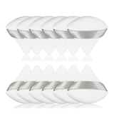 Triangle Dry Powder Puff Fiber Crystal Cotton Delicate On Makeup Beauty Tools Powder Puff - V.I.P Digital Presence