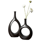 Nordic style light luxury hydroponic ceramic vase decoration, living room desktop flower arrangement, home decoration - V.I.P Digital Presence