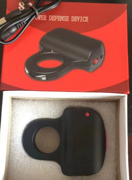 Current cheetah thorn ring 18mv electric shock ring toy ring self-defense finger set toy creative toy - V.I.P Digital Presence