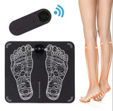 EMS Electric Foot Massager Mat Pulse Muscle Relax Health Care Feet Massageador Cushion Intelligent Remote Control Massage Salud - V.I.P Digital Presence