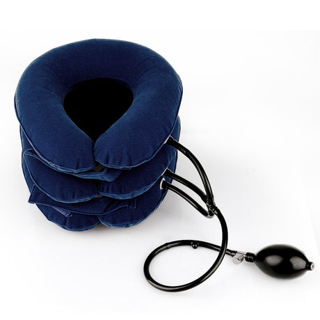 HailiCare Swan Neck Correction Artifact Cervical Traction Inflatable Portable Full Velvet Neck Guard - V.I.P Digital Presence