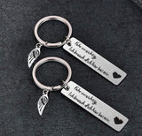 German drive well Fahr vorsichtig lch.. stainless steel keychain Valentine's Day gift - V.I.P Digital Presence