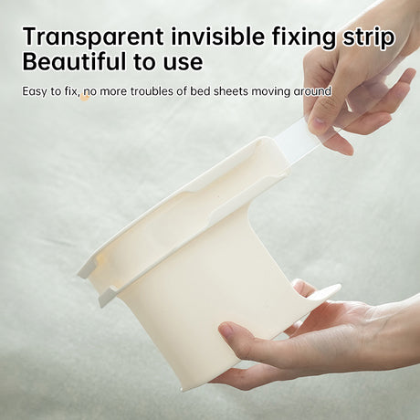 4 Heavy-Duty Bedsheet Corner Clips. High - quality, durable, and reliable. Ideal for securing bed sheets and protectors. - V.I.P Digital Presence