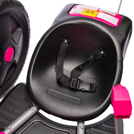 12V Kids Ride On Electric Toy,2WD,16'' exaggerated wheel,Dual handle control for 360 degree flexible steering and rotation - V.I.P Digital Presence