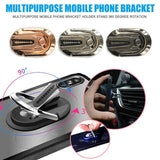 Multi-purpose Car Air Vent Mobile Phone Finger Ring Universal Phone Holder Bracket 360 Rotatable Stand For Iphone Samsung Huawei - V.I.P Digital Presence