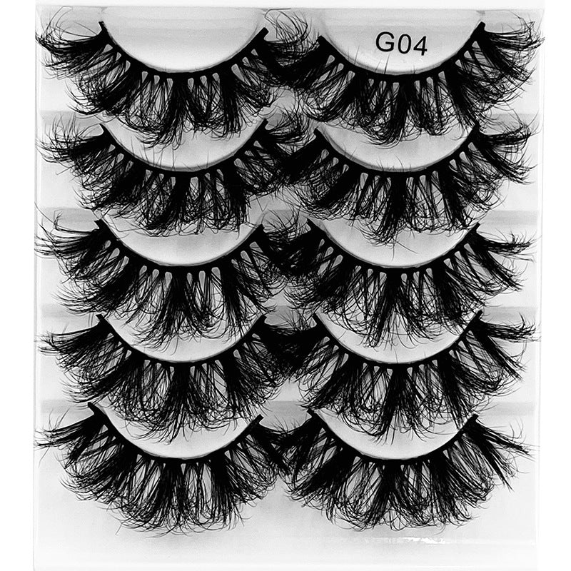 5 Pairs Of New Style Fake Eyelashes Of Fried Hair 8D FLUFFY - V.I.P Digital Presence