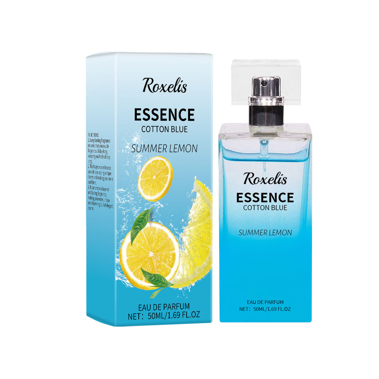 Summer Lemon Perfume Natural Fresh Lasting Bergamot Vibrant Bouquet Bouquet Light Fragrance Light Elegant Perfume - V.I.P Digital Presence