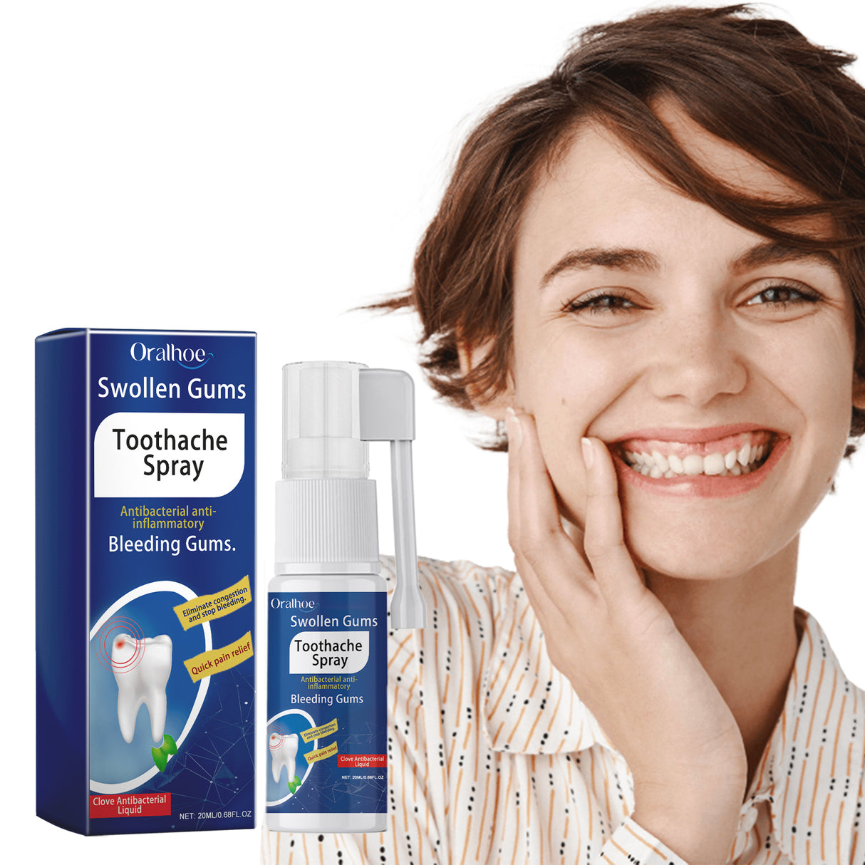 Toothache Treatment Spray. Relieve Gum Swelling And Pain On Fire Care For Teeth Toothache Oral Discomfort Care - V.I.P Digital Presence
