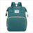 New Outdoor Folding Bag with Baby Can Sleep Mommy Bag Multi-functional Bottle Backpack Diaper Backpack - V.I.P Digital Presence