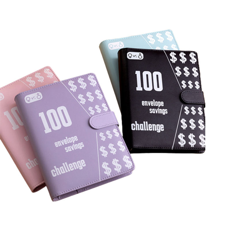 100 Envelope Challenge Binder Couples 100 Day Challenge Savings Saving ...