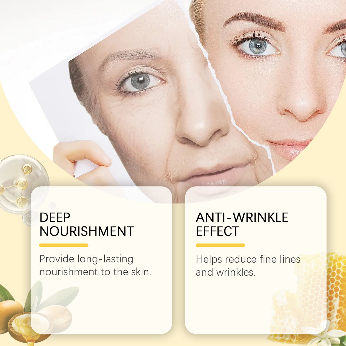 Propolis Eye Moisturizer, Moisturizing And Nourishing The Skin Around The Eyes, Firming, Lifting, Brightening And Anti-Wrinkle Care - V.I.P Digital Presence