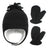 Hat Baby Boy Gloves Set Beanie Newborn Photography Accessories Children's Cap With Ears - V.I.P Digital Presence