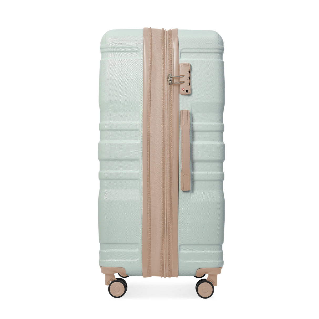 Luggage Sets New Model Expandable ABS Hardshell 3pcs Clearance Luggage (grey green)