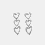 Titanium Steel Heart Earrings - V.I.P Digital Presence