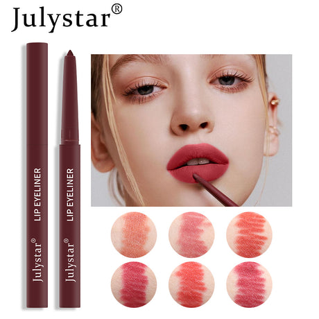 Waterproof Lipstick Lips Pink Matte Solid Lipliner - V.I.P Digital Presence