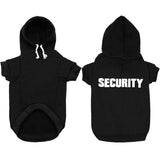 New pet hoodie, outerwear, Security printed hoodie, dog clothing for autumn and winter - V.I.P Digital Presence