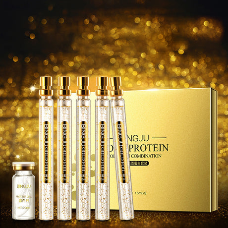 Ice Chrysanthemum Gold Protein Line Line Engraving Facial Light Lines Lifting Firming Micro-Engraving Set Box Skin Care Products - V.I.P Digital Presence