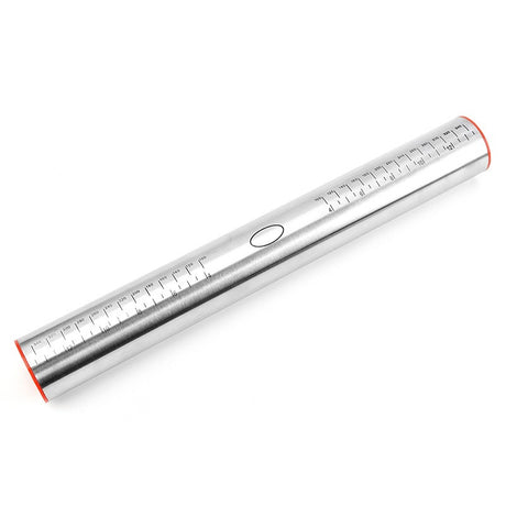 17 inch stainless steel adjustable thickness rolling pin scale rolling pin leather material kneading tool - V.I.P Digital Presence
