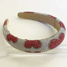 Sponge hair bands are simple and versatile with diamond inlay and heart-shaped hair accessories - V.I.P Digital Presence
