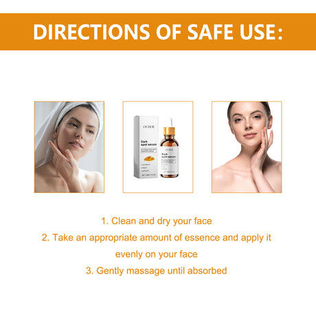 Dark Spot Serum, Hydrating Moist Firming Facial Skin Repair Skin Dark Bright Skin Care Essence - V.I.P Digital Presence
