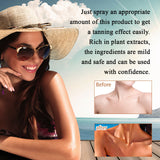 Blackening Spray, Natural Quick Tanning Wheat Bronzer Firming Skin Hydrating Summer Beach - V.I.P Digital Presence