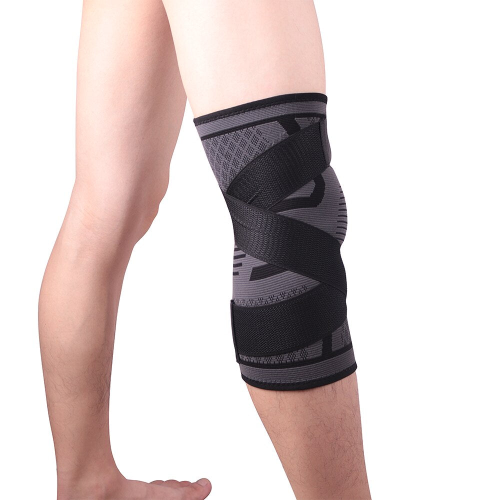 1PC New Band Removable Pressurized Knee Pads Braces Knee Support Crossfit Fitness Running Sports Knee Protector Knee Sleeve - V.I.P Digital Presence