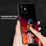 Japanese Art D-Dragon Ball Z For Apple iPhone 15 14 13 12 Pro Max Mini 11 Pro XS Max X XR 6 7 8 Plus SE 2020 Black Phone Case - V.I.P Digital Presence